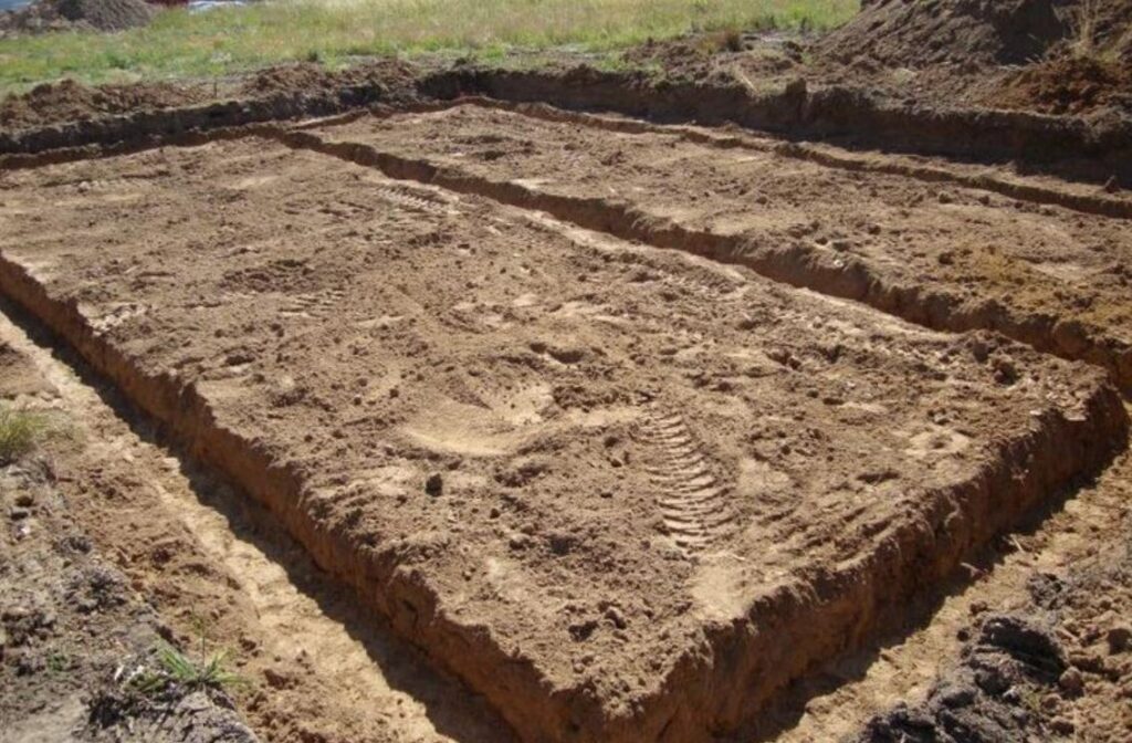 terrassement en tranchée